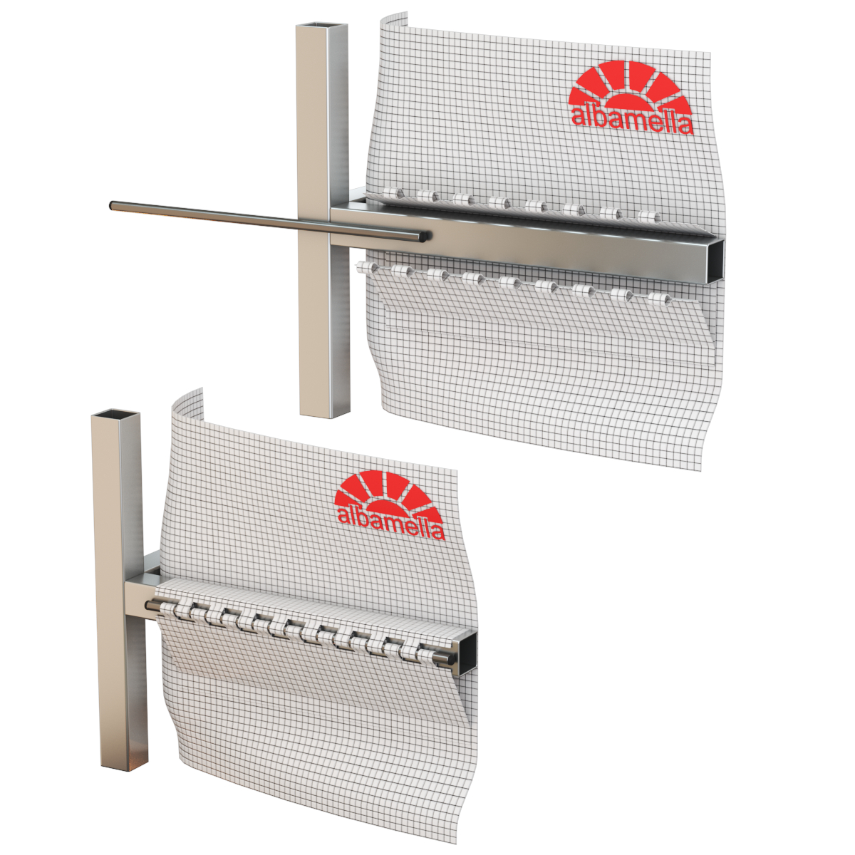 Sistema desmontaje para silo de harina